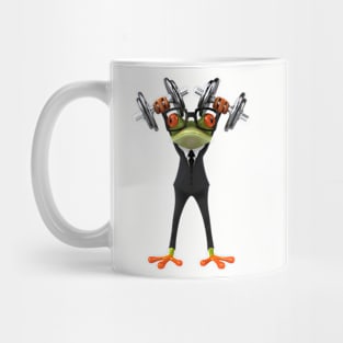 frog curling Mug